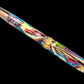 Striking “Color Swirls” Handcrafted Gold Rollerball Pen, One of a Kind, Handmade in Colorado. Ink, Velvet Sleeve, and Pen Box Included. - HighlanderPen