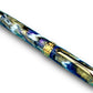 Elegant “Purple and Gold” Handcrafted Luxury Gold Fountain Pen, One of a Kind, Handmade in Colorado. Ink, Converter, Sleeve, & Box Included. - HighlanderPen