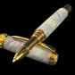 Handcrafted “Mystic Opal” | Gold Rollerball Pen | By Highlander | The Perfect Gift