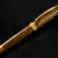 Exotic Turkish Walnut | Red Gold Fountain Pen by Highlander | An Elegant Gift