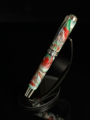 “Italian Grand Prix” Black Titanium Rollerball Pen