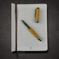 Apollo | Black Titanium Fountain Pen | Handcrafted by Highlander