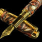 Whimsical Handcrafted Gold Fountain Pen | Luxury Writing Gift by Highlander