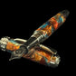 Dragon Skin | Black Titanium Fountain Pen | Handcrafted by Highlander