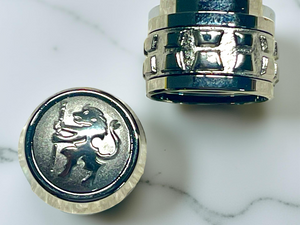 Mystic Opal | Black Titanium Rollerball Pen | Highlander Collection