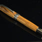 Certified Bethlehem Olivewood | Black Titanium Fountain Pen | Highlander Collection