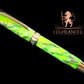 Striking Handcrafted Black Titanium  Rollerball Pen | Highlander