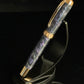 “Galactic Purple Haze” Red Gold Rollerball Pen