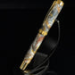 Molten Metals Rollerball Pen | Gold Trim | Handcrafted by Highlander