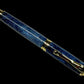 New Elegant Night Sky, Handmade Luxury Gold Rollerball Pen By Highlander Writing Instruments - HighlanderPen