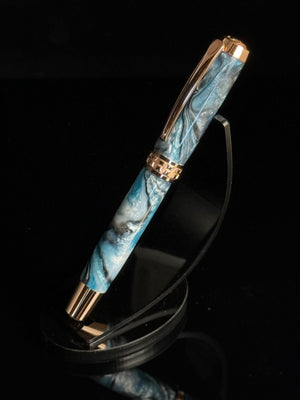 “North Atlantic” Red Gold Rollerball Pen