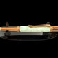 Handcrafted “Iridescent Green Pearl” Red Gold Ballpoint Pen