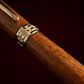 Exotic Bloodwood | Red Gold Rollerball by Highlander | Artisan Handcrafted Gift
