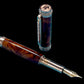 Highlander Edinburgh Exotic Thuja Burl Wood Rose Gold Fountain Pen, Handcrafted in CO. Ink, Converter, Pen Sleeve, & Box Included. - HighlanderPen