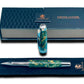 Timeless “British Racing Green” Black Titanium Rollerball Pen, Artisan Handcrafted Writing Instrument. Handmade in CO. Ink, Sleeve, & Box Included - HighlanderPen