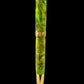 Gold “Anaconda” Handmade Acrylic Rollerball Pen, One of a Kind, Handcrafted in CO. Ink, Velvet Sleeve, and Pen Box Included, By Highlander. [ML-RB-1201-04]