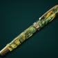 British Racing Green | Black Titanium Rollerball Pen | A Power Pen By Highlander
