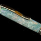 Sapphire Opal | Polished Chrome Glasgow Ballpoint Pen |  An Elegant Gift