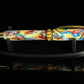 Confetti Storm | Gold Rollerball Pen – Handmade in Colorado