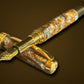 Highlander “Molten Metals”  | Gold Handcrafted Fountain Pen - Memorable Gift