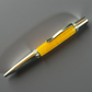 Apollo Gold | Polished Chrome Glasgow Ballpoint Pen | Striking Pen For Writers