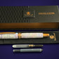 Red Gold “Amethyst Opal” Handcrafted Highlander Fountain Pen - Perfect Gift