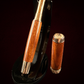 Exotic Bloodwood | Red Gold Rollerball by Highlander | Artisan Handcrafted Gift