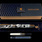 Black Titanium “Argentite” Handmade Fountain Pen, One of a Kind Handcrafted in CO. Ink, Converter, Box & Sleeve Included. By Highlander Pen. [ML-FP-1216-01]