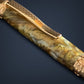 Highlander “Molten Metals" Red Gold Ballpoint Pen - Handmade Luxury Gifts From Colorado