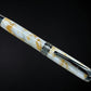 “Gold Marble”, One of a Kind, Handmade Custom Black Titanium Rollerball Pen. Artisan Rare & Unique, Completely Handcrafted in Colorado, USA. - HighlanderPen