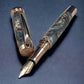 “Molten Metals” One of a Kind, Rose Gold, Handmade Custom Fountain Pen. Artisan Rare & Unique, Completely Handcrafted in Colorado, USA - HighlanderPen