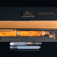 Exotic Thuya Burl Wood Red Gold Fountain Pen | Handcrafted In Colorado