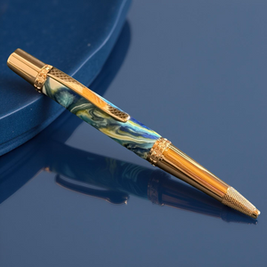 Striking “Big Tsunami" Ballpoint Pen - Handmade Gifts From Colorado