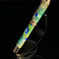 Elegant “Isle Of Mist” Red Gold Rollerball Pen - “A breeze from the sea. A swirl of myth. A pen for dreamers.”