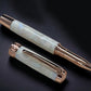 “Pearly Opal”, One of a Kind, Rose Gold, Handmade Custom Acrylic Rollerball Pen. Artisan Rare & Unique, Completely Handcrafted  in Co, US - HighlanderPen