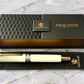 Pearly Opal | Black Titanium Fountain Pen | Handcrafted by Highlander