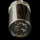 Museum Grade Exotic Thuya Burl Wood | Polished Chrome Ballpoint Pen | Hand Turned In Colorado