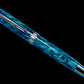 Elegant "Deep Teal" Handcrafted Black Titanium Fountain Pen. One of a Kind. Handmade in Colorado. Ink, Converter, Sleeve & Box Included. - HighlanderPen