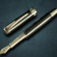 Highlander “Signature Black Onyx” | Black Titanium Fountain Pen | Handcrafted Black Resin