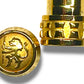 Elegant Highlander Gold Rollerball Pen: Handmade Luxury Writer's Gift