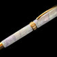 Red Gold “Amethyst Opal” Handcrafted Highlander Fountain Pen - Perfect Gift