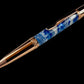 Rose Gold "Wintermint" Handmade Glasgow Ballpoint Pen. One of a Kind, Handcrafted by Highlander Pen in CO. Box, Ink, & Sleeve Included. [ML-BP-1202-02]