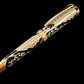 Authentic Reticulated Python Red Gold Fountain Pen 0226