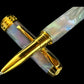 Handcrafted “Mystic Opal” | Gold Rollerball Pen | By Highlander | The Perfect Gift