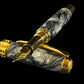 Argentite | Gold Fountain Pen | Luxury Writing Instrument by Highlander