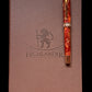 Crownfire – Red Gold Fountain Pen | Handmade by Highlander