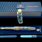 Striking “Molten Metals” Handcrafted Luxury Gold Fountain Pen, One of a Kind, Handmade in Colorado. Ink, Converter, Sleeve, & Box Included. - HighlanderPen