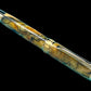 Striking “Gold-Orange Swirl” Handcrafted Gold Fountain Pen, One of a Kind, Handmade in Colorado. Ink, Converter, Sleeve, & Box Included. - HighlanderPen