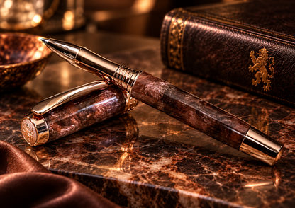 Gilded Sovereign | Red Gold Rollerball