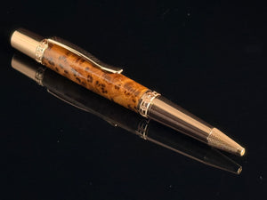 Exotic Thuya Burl Wood Ballpoint Pen - A Thoughtful Gift